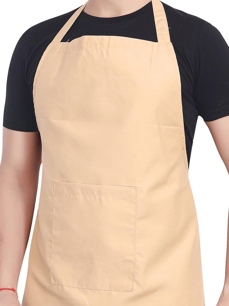 Click One Click One Chef Kitchen Apron with Cap 24x34 inch 61x86cm - Image 5