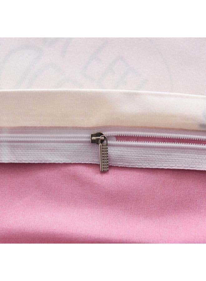 NIBEMINENT 4-Piece European Style Luxury Jacquard Single Bedding Set Polyester Multicolour - Image 5