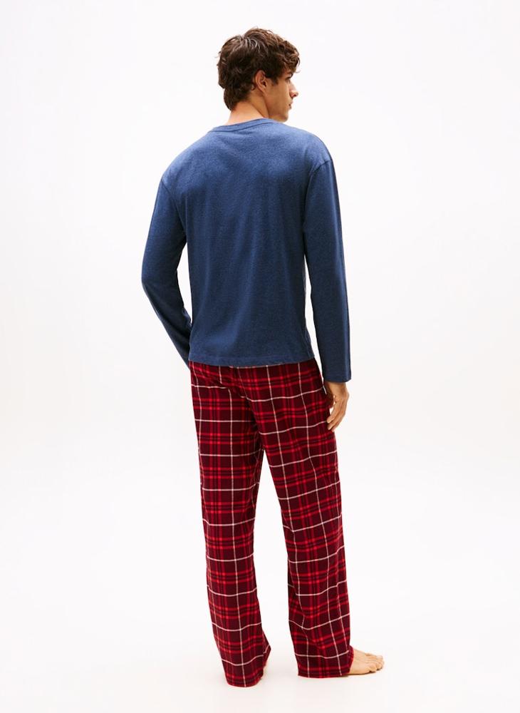 تومي هيلفيغر تي شيرت  الأصلي بأكمام طويلة للاسترخاء - Image 2