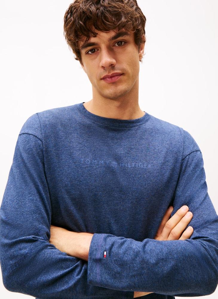 تومي هيلفيغر تي شيرت  الأصلي بأكمام طويلة للاسترخاء - Image 3