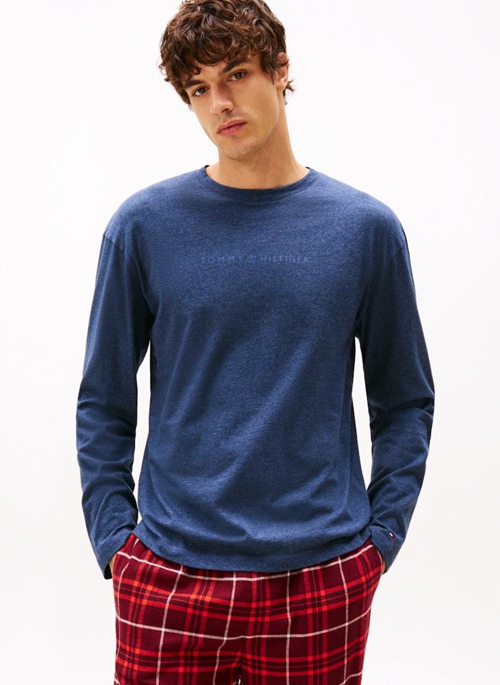 تومي هيلفيغر تي شيرت  الأصلي بأكمام طويلة للاسترخاء - Image 4