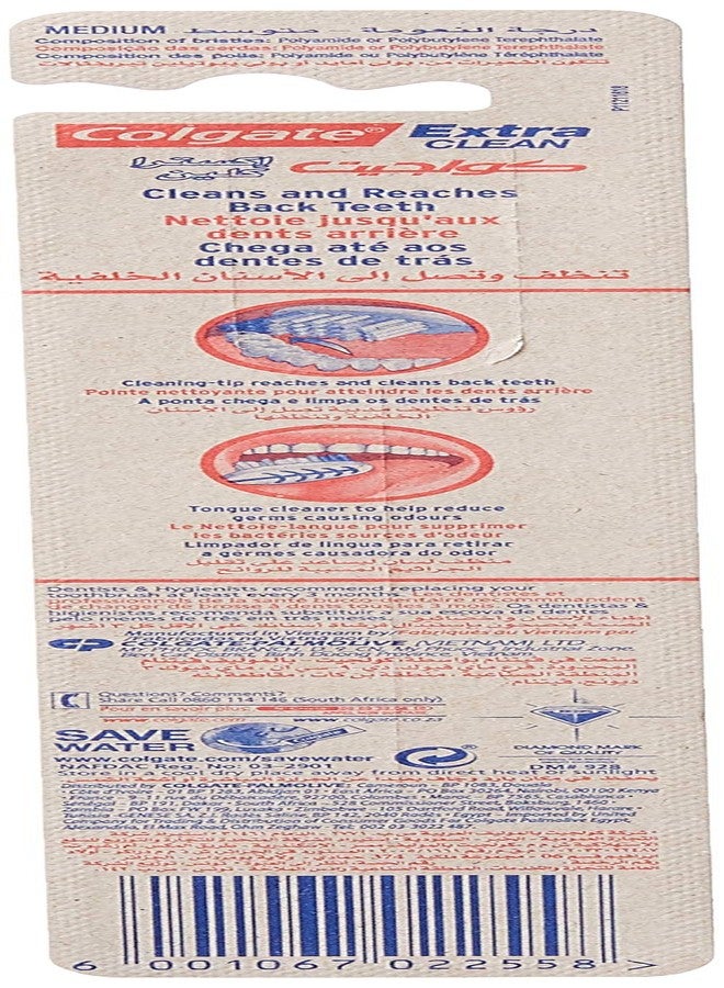 COLGATE Extra Clean Toothbrush Multi Color - Image 2