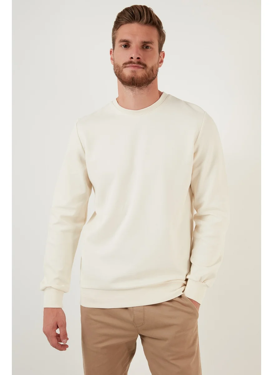 Buratti Regular Fit Crew Neck Cotton Sweat Men's Sweat 5905337