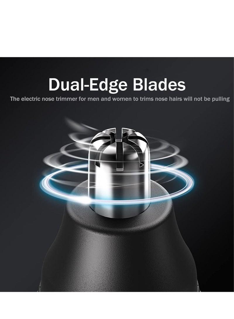 Generic Nose Hair Trimmer for Men Painless - Stainless Steel Dual Edge Blades - Easy to Clean - USB Rechargeable  - Image 4