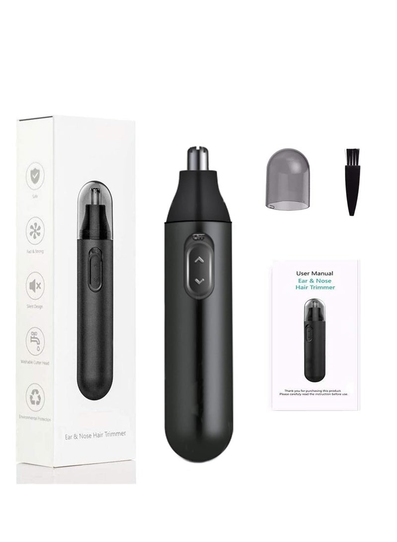 Generic Nose Hair Trimmer for Men Painless - Stainless Steel Dual Edge Blades - Easy to Clean - USB Rechargeable  - Image 1