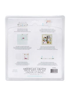 We R Memory Keepers Precision Press Advanced Perfect Stamps Every Time For Cards Layouts Up To 12 Inch Paper Acrylic Stamping Block Nonslip Grip  - Image 3