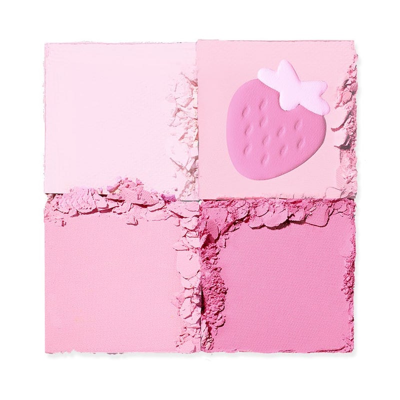 Dasique Blending Mood Cheek #06 Berry Smoothie | 4 Blendable Shades in Lightweight Smooth Powder | Vegan | Pink Blush - Image 5