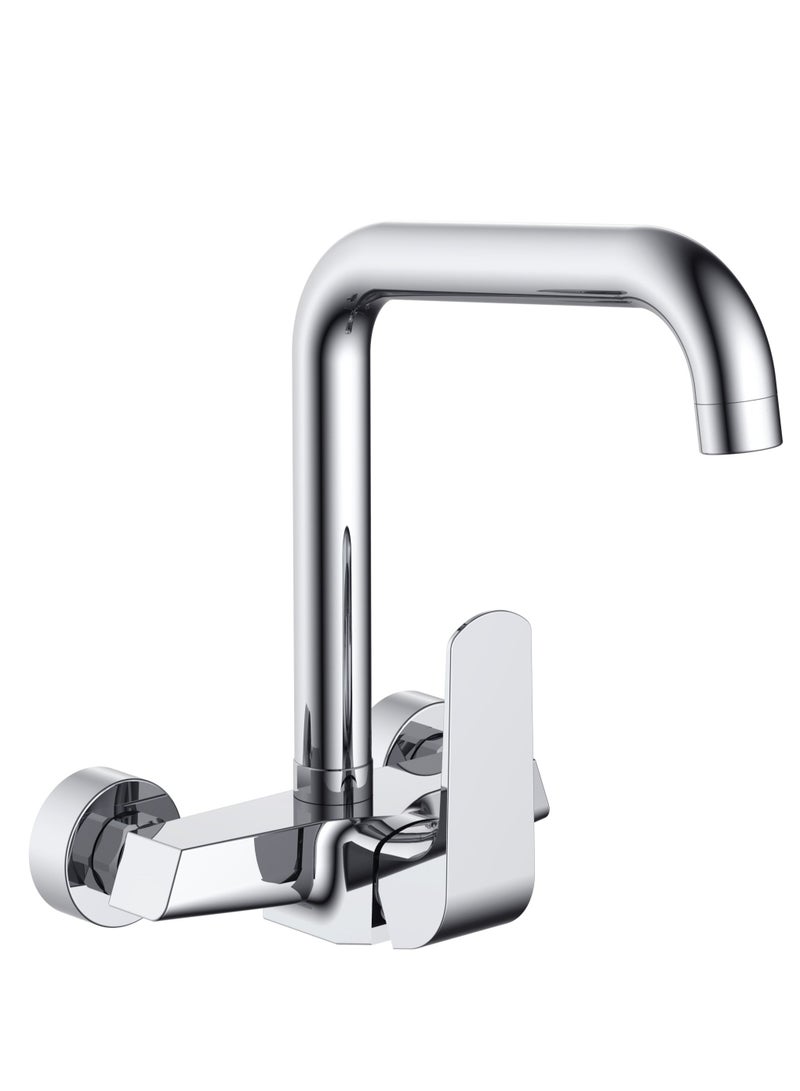HESANIT Elite Single Lever Kitchen Wall Sink Mixer - Image 1