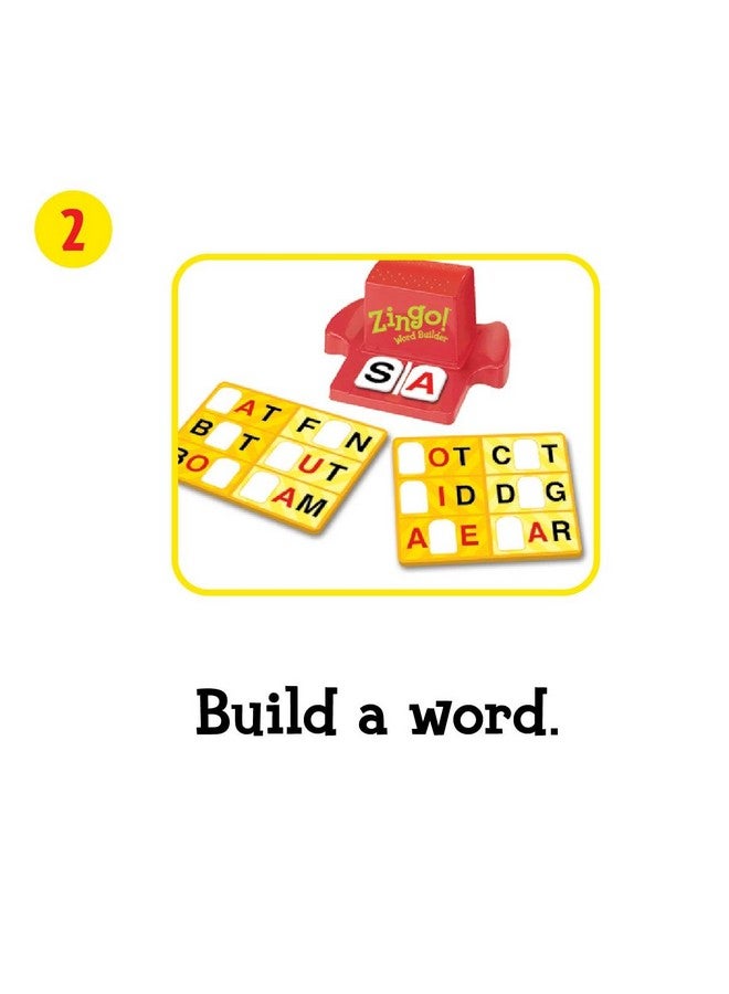 ThinkFun 7706-T Zingo Word Builder Early Reading Game - Award Winning Game for Pre-Readers and Early Readers - Image 3