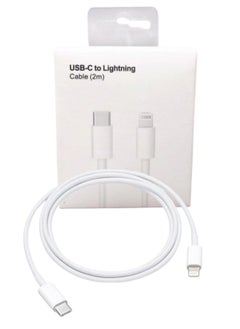 Apple iPhone Charger Cable 2M[MFi Certified] USB C to Lightning Cable Fast Charging Power Delivery PD 20W iPhone Cable for iPhone 14/14 Pro/14 Plus/14 Pro Max, iPad Pro, iPhone 8-13 All Series