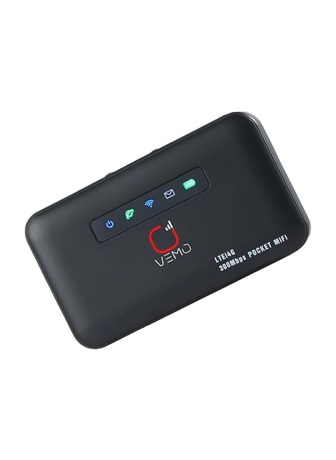 Pocket WiFi Router 4G Mini Router, LAN Port Modem 4G LTE Router, Home 2600MAh Easy to Install Easy to use