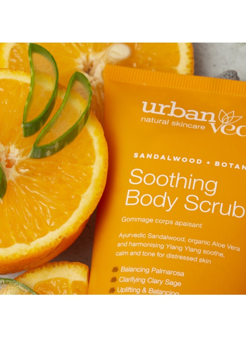 urban Veda Soothing Sandalwood Aloe Vera Vitamin C Body Scrub 200ml  - Image 4