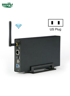براق Blueendless 3.5 بوصة مربع القرص الصلب المتنقل Wifi WiFi Wireless NAS التخزين السحابي الخاص (قابس الولايات المتحدة)  - Image 1