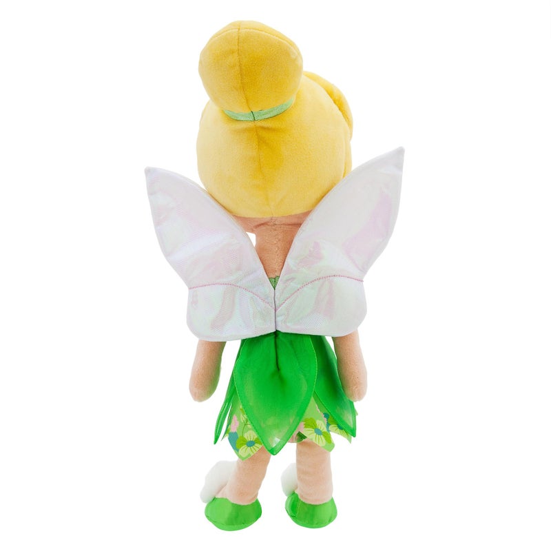 Disney Store Official Disney Princess Plush Doll (Tinker Bell from Peter Pan) Medium 14 Inches, Disney Princess Dolls with Embroidered Features, Disney Plush Toys, Princess Toys for Girls - Image 3
