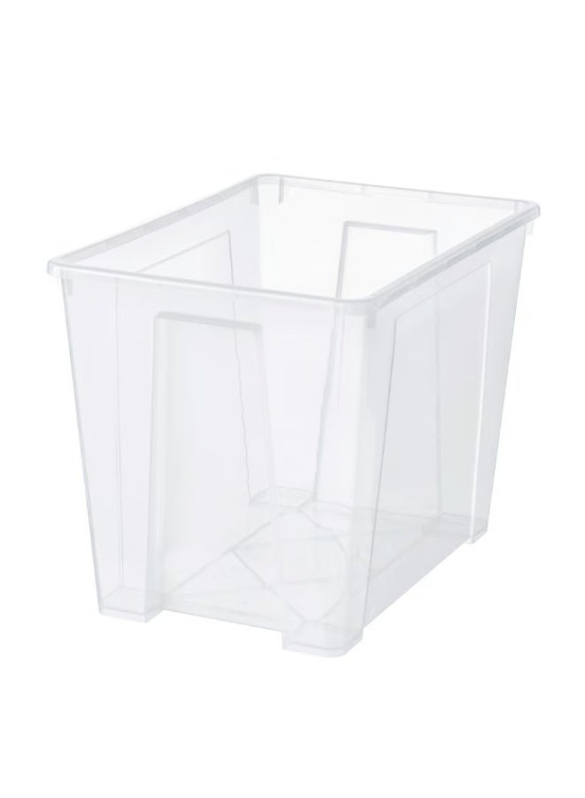 صندوق شفاف، 56 × 39 × 42 سم / 65 لترًا - Image 1