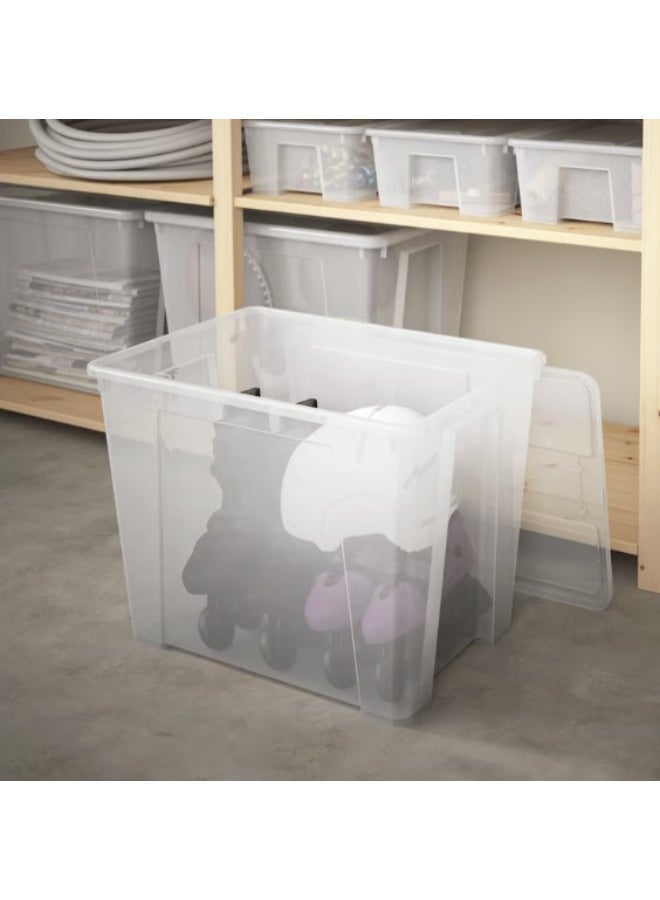 صندوق شفاف، 56 × 39 × 42 سم / 65 لترًا - Image 5