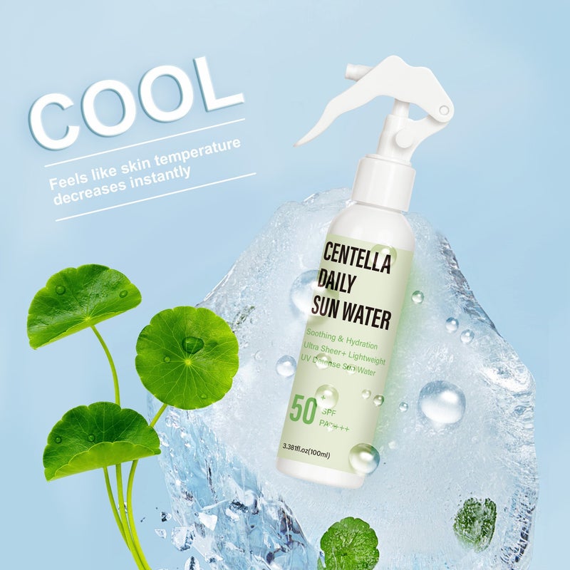 LANEMAY Centella Asiatica Daily Protective Spray SPF50+ PA++++ 100ml Soothing, Moisturizing, and Lightweight - Image 3