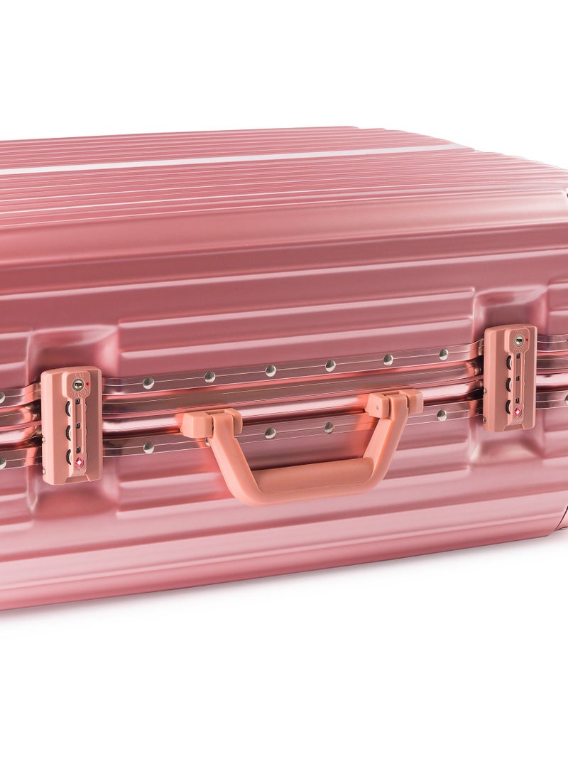 Kenza - Aluminium Frame Ultra-Light, Rose gold, Checked 24-inch, SVK388 - Image 1