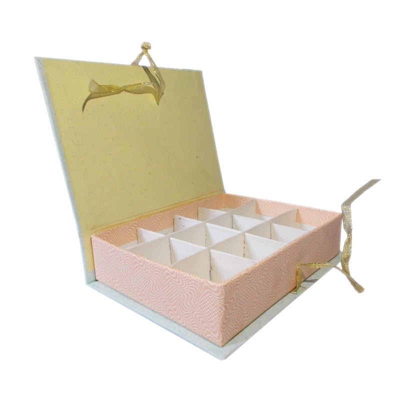 Krypmax Cardboard Empty Book Pattern Gift Packaging Box for Chocolate; Dry Fruits; Random Assorted Colour (19.5 x 14.5 x 4.5 cm) (2) - Image 5