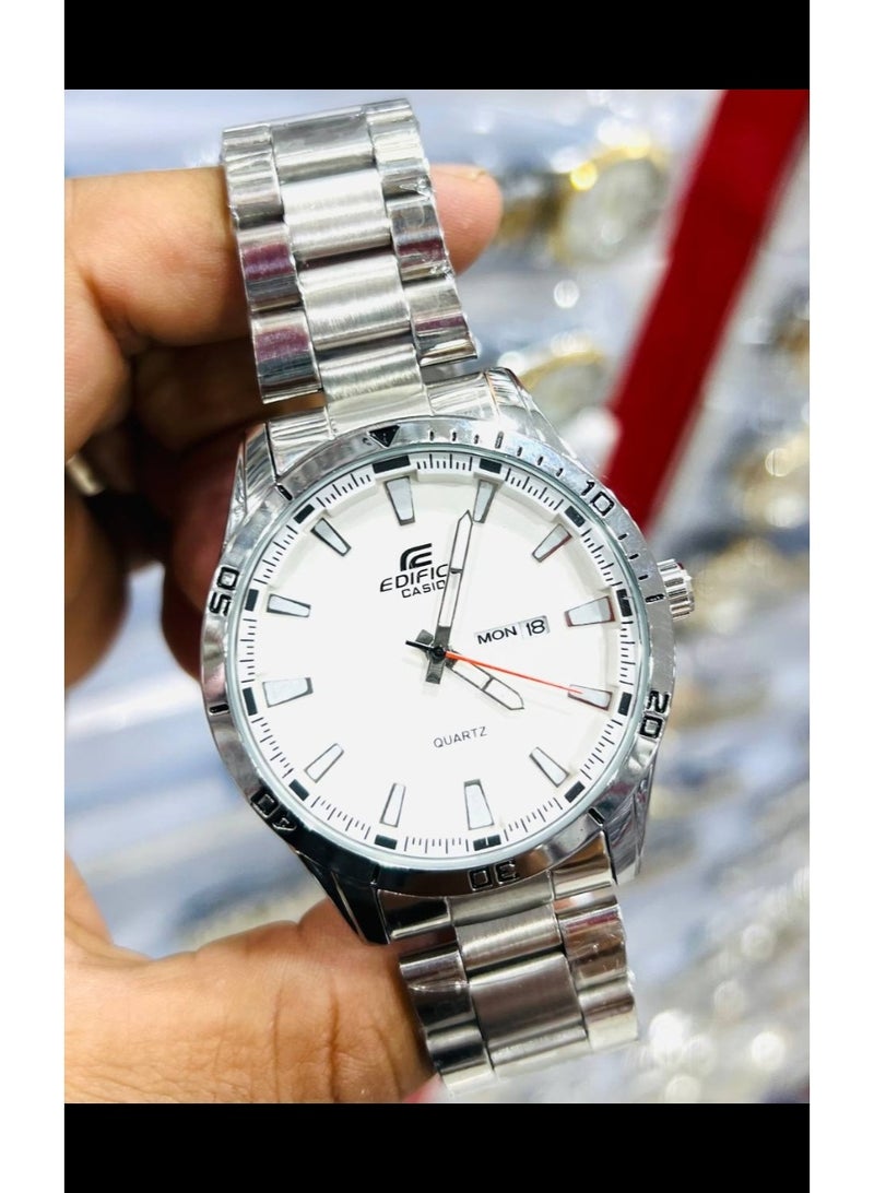 watch for men Metal with calendar