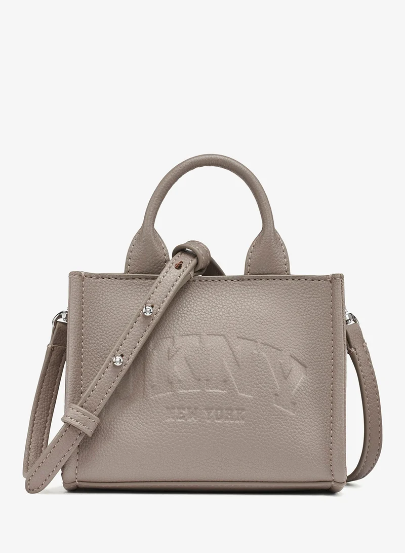 DKNY Hadlee Mini Logo Top Handle Crossbody