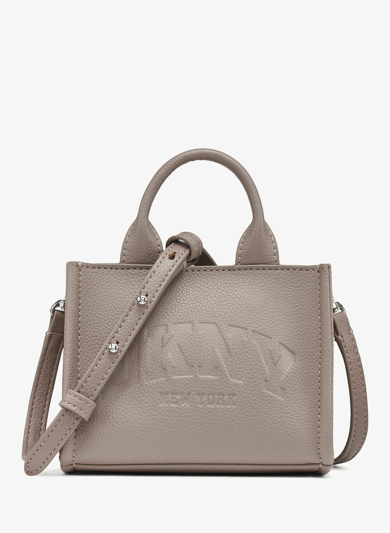 DKNY Hadlee Mini Logo Top Handle Crossbody - Image 1