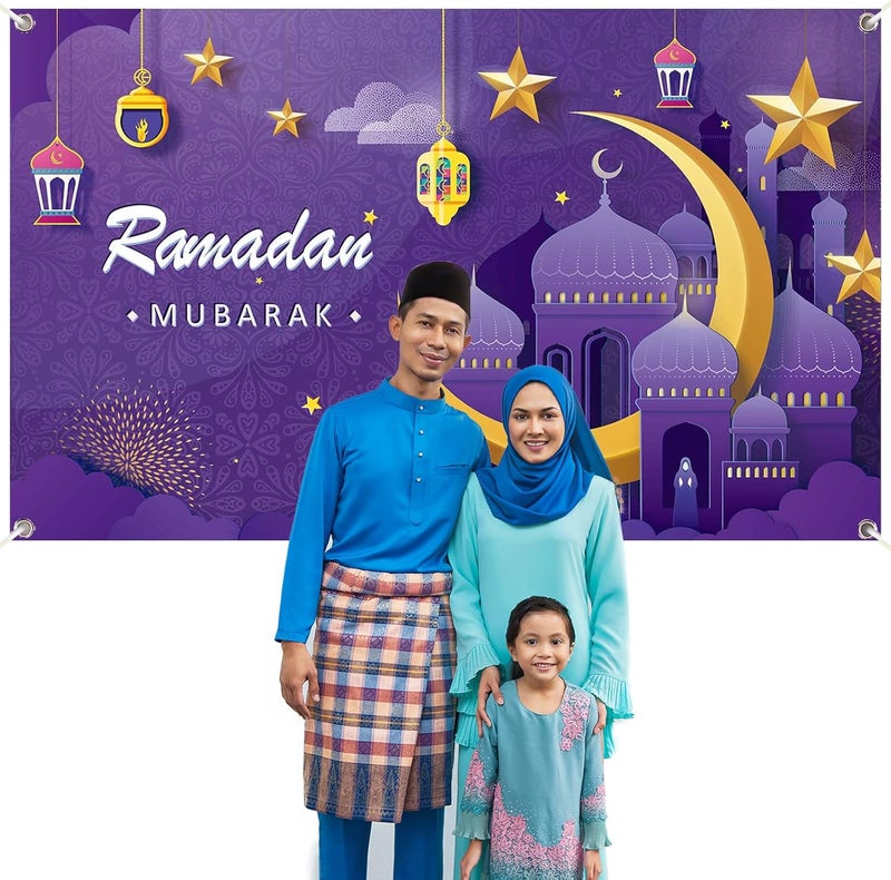 BPA Ramadan Mubarak Decorations Banner - Image 4