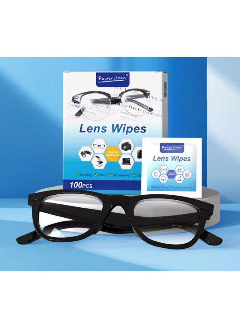 مناديل تنظيف العدسات عالية الجودة – تنظيف سريع بدون خدوش للنظارات والكاميرات وشاشات الأجهزة - Image 1