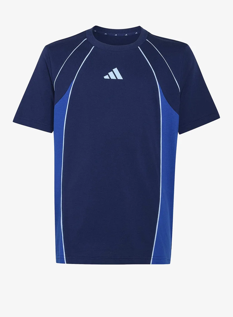 Adidas Youth Colourblock T-Shirt