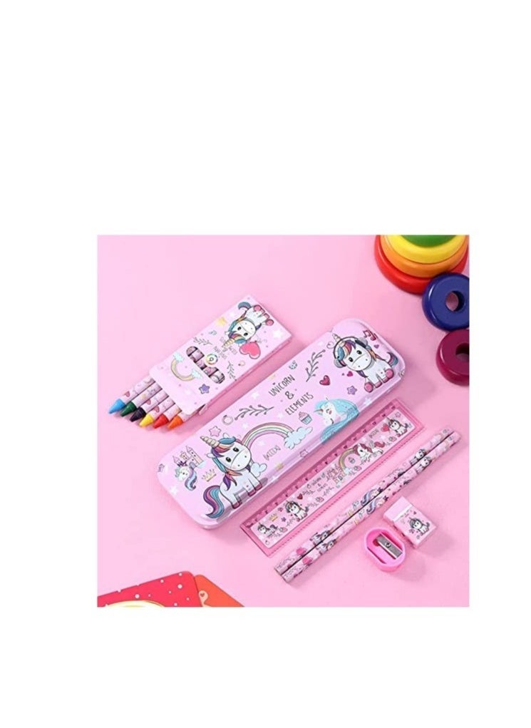 Stationery Set for Kids Ideal for Gifts and Birthday Return Gifts for Kids -Stationary Kit Set for Girls/Boy Birthday Gift (Multicolor) - Image 5