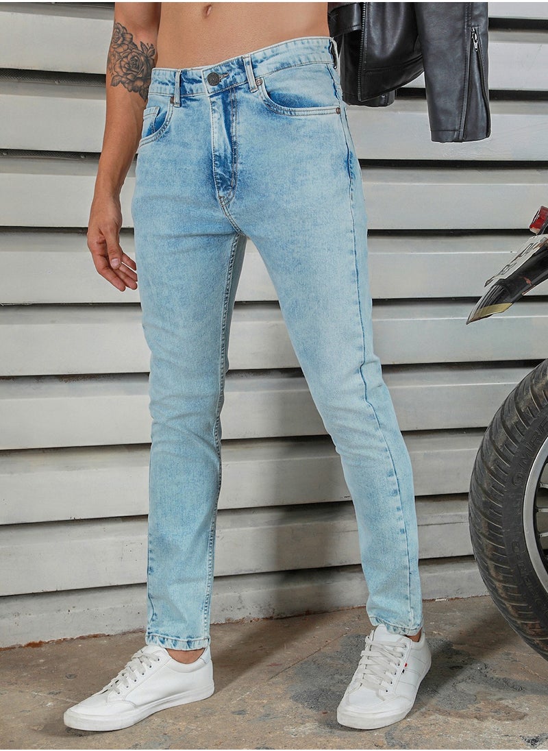 HIGH STAR - Men Indigo 36 Jeans - Image 1