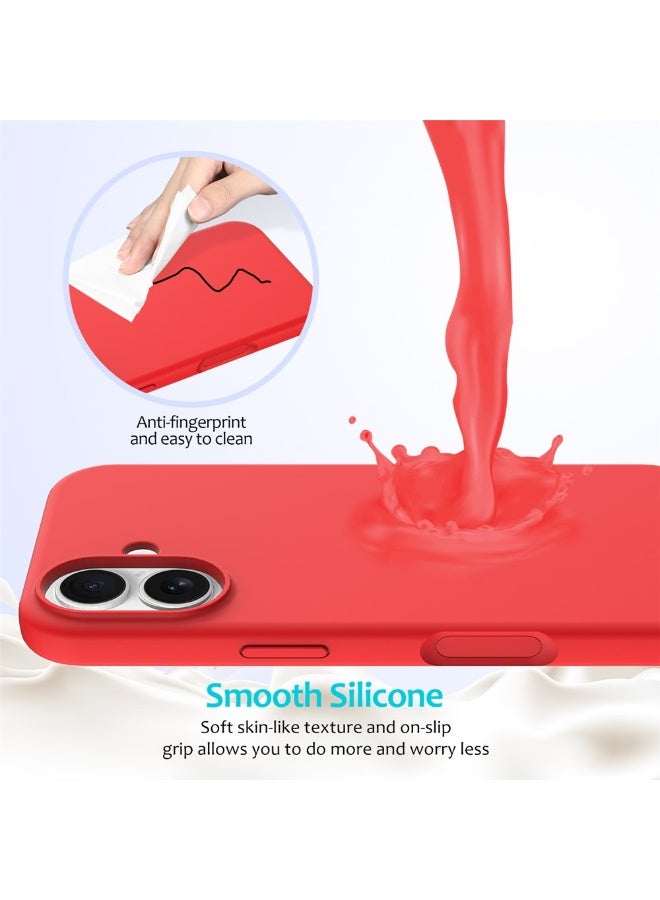 ACLIX iPhone 17 Case Soft Jelly Silicone Cover for iPhone 17 with Inside Microfiber Lining Shockproof Protective Phone Case for iPhone 17 6.3 inch - Image 2