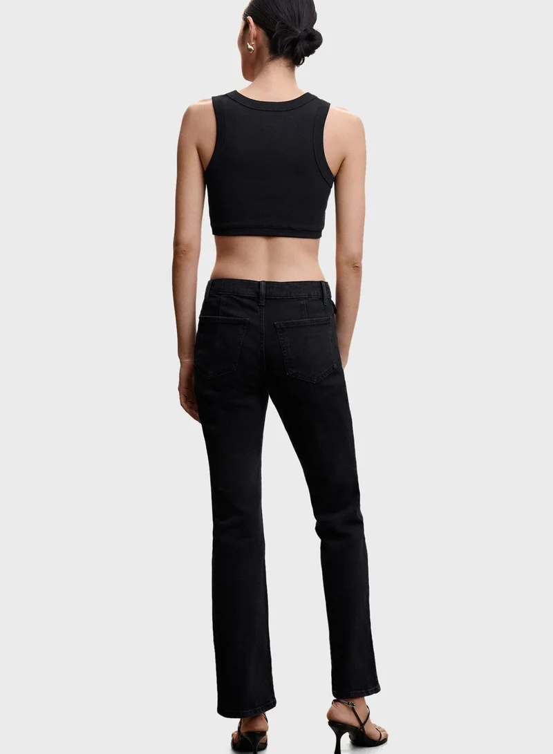 MANGO High Waist Jeans