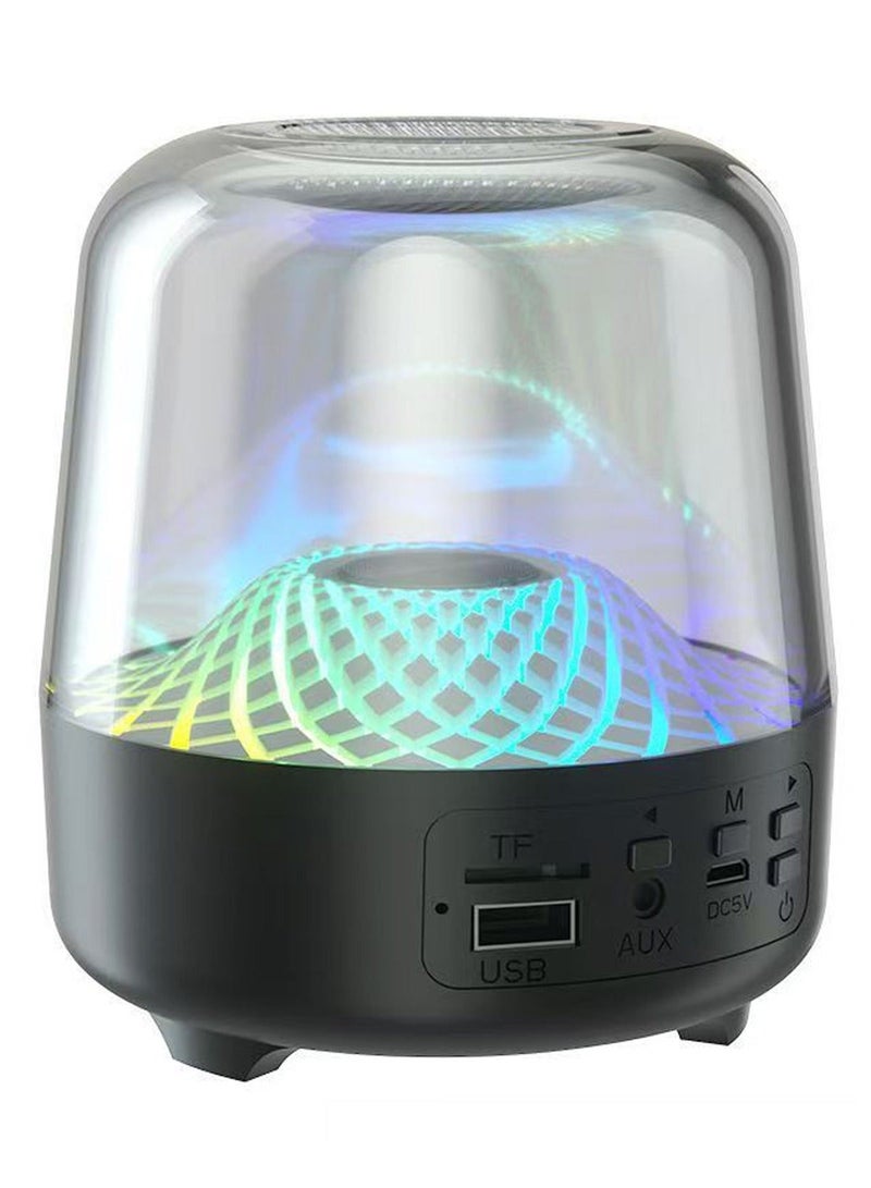 هيروكس مكبر صوت لاسلكي - بتصميم فاخر وإضاءة محيطية - Image 1