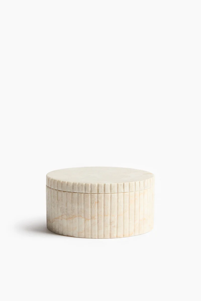 H&M Lidded marble box