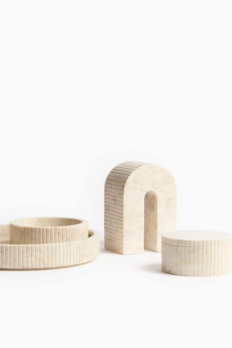 H&M Lidded marble box
