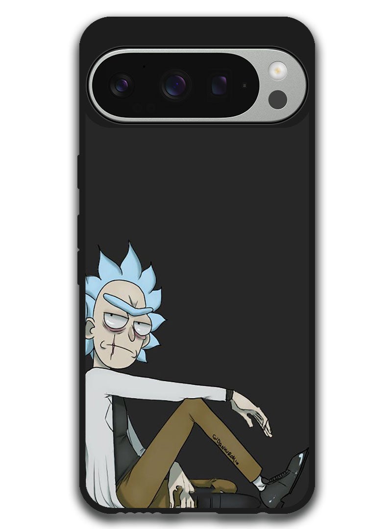 Theodor Protective Case Anti Scratch Shock Proof Bumper Cover For Google Pixel 9 Pro Rick - Image 1