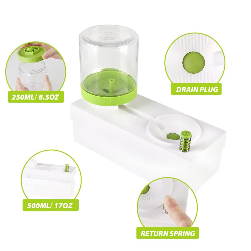 Sprstar Brush Rinser- 2023 New Paint Brush Cleaner,Paint Brush Rinser with Drain,Multifunctional Paint Brush Cleaner - Image 3