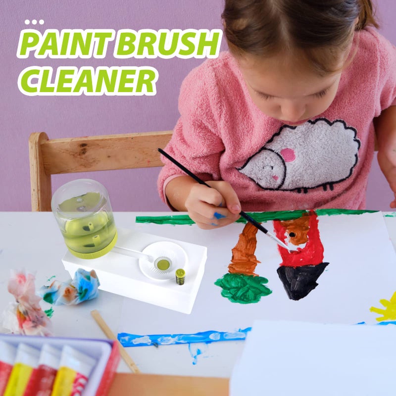 Sprstar Brush Rinser- 2023 New Paint Brush Cleaner,Paint Brush Rinser with Drain,Multifunctional Paint Brush Cleaner - Image 5
