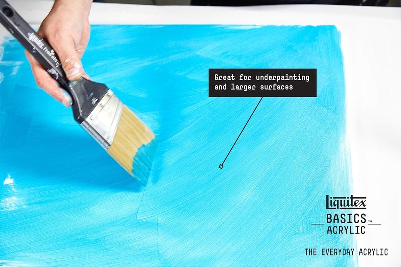 Liquitex دهان أكريليك ليكويتكس باسيكس - أحمر كادميوم عميق، 32 أونصة (946 مل) جرة - Image 5