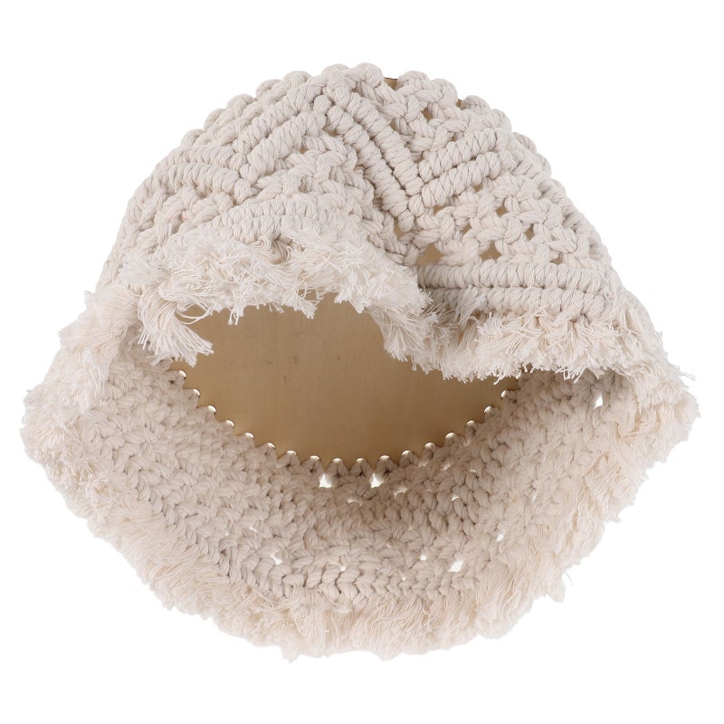 Cotton Rope Storage Basket Nordic Woven Design For Makeup Fruits Plants Decorative Storage For Home Bathroom Nursery Use - Image 4