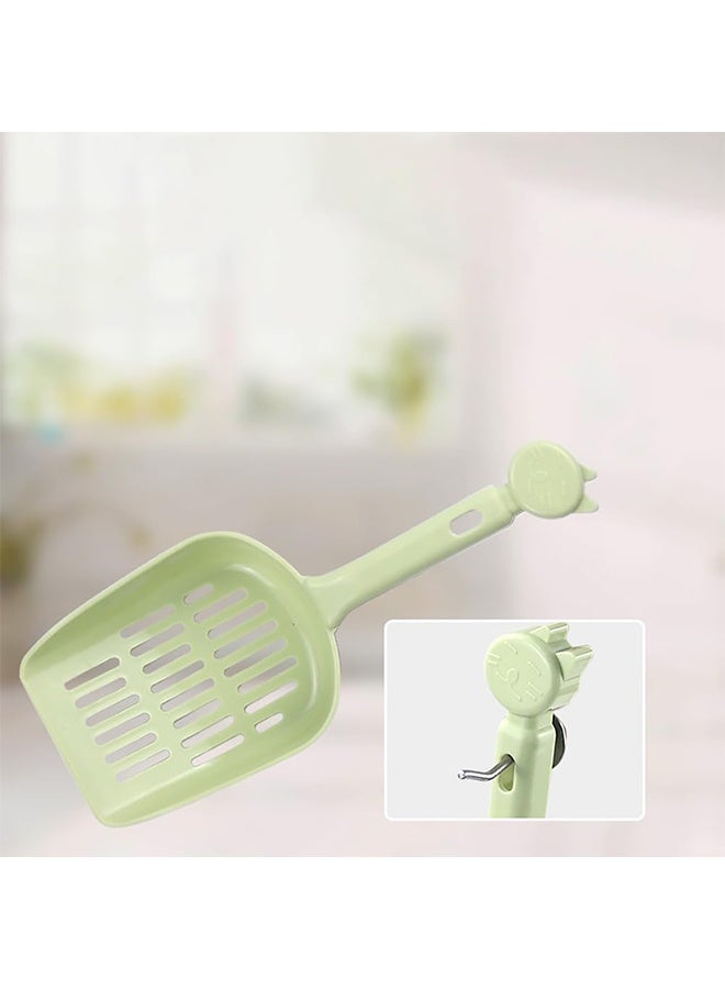 1PCS Heavy Duty Non-Stick Cat Litter Scoop, Sifting Deep Shovel Kitty Litter Poop Scooper, Durable Kitten Pooper Lifter, Easy Clean Pet Litter Box Cleaning Tools - Image 4