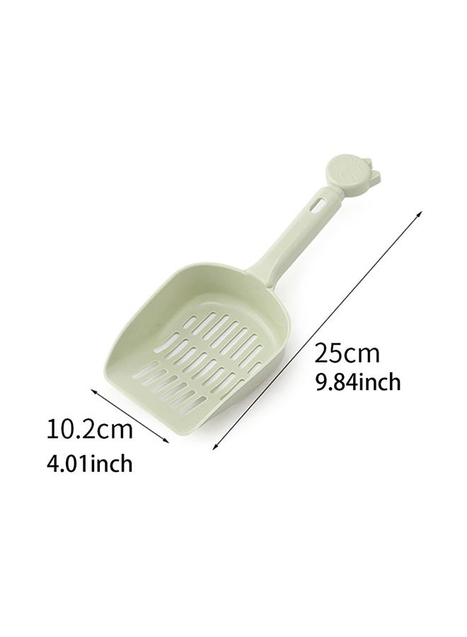 1PCS Heavy Duty Non-Stick Cat Litter Scoop, Sifting Deep Shovel Kitty Litter Poop Scooper, Durable Kitten Pooper Lifter, Easy Clean Pet Litter Box Cleaning Tools - Image 2