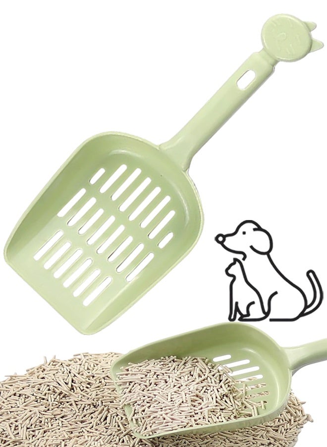1PCS Heavy Duty Non-Stick Cat Litter Scoop, Sifting Deep Shovel Kitty Litter Poop Scooper, Durable Kitten Pooper Lifter, Easy Clean Pet Litter Box Cleaning Tools - Image 1