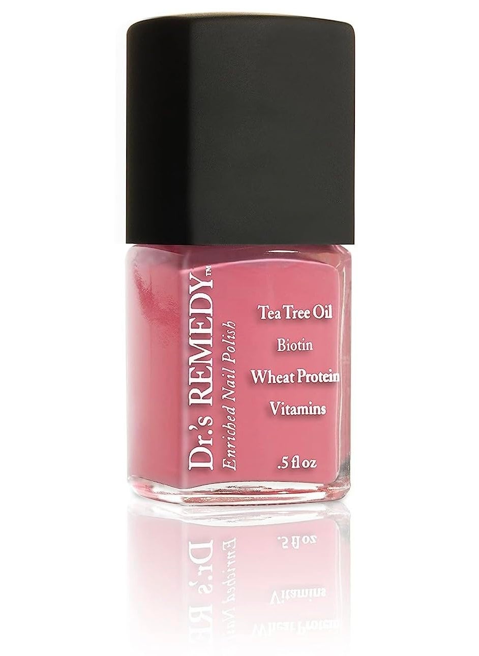 Dr.'s Remedy Dr’s Remedy Nail Polish, All Natural Enriched Nail Strengthener Non Toxic and Organic - SERENE Salmon 