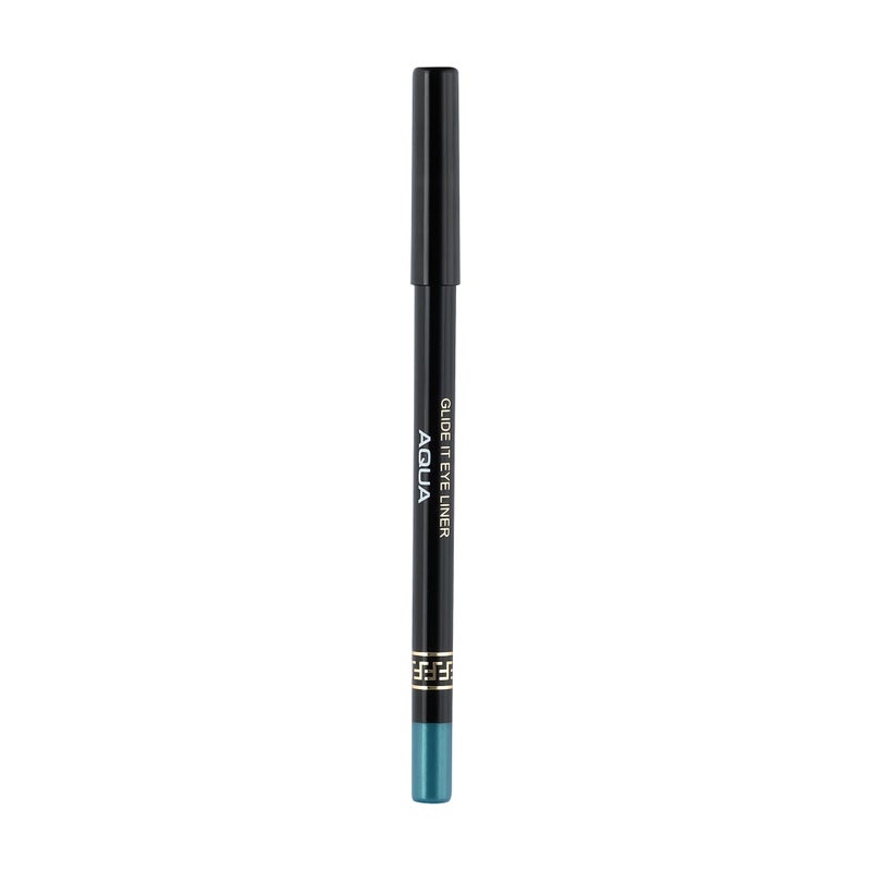 Armaf Beaute Glide It Water Line Eyeliner Aqua Colour, Waterproof Gel Pencil, 24h Long Wear, Matte Eye Liner, Lightweight, Smudge Proof, Weightless, Smooth Application, Lash Line & Dramatic Wing - Image 1
