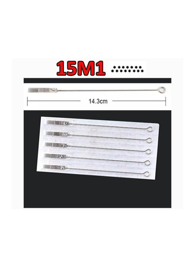 Generic 5-Pieces/Set Disposable Fork Row Fogging Needles Use for Tattoo ,Size 15M1  - Image 2