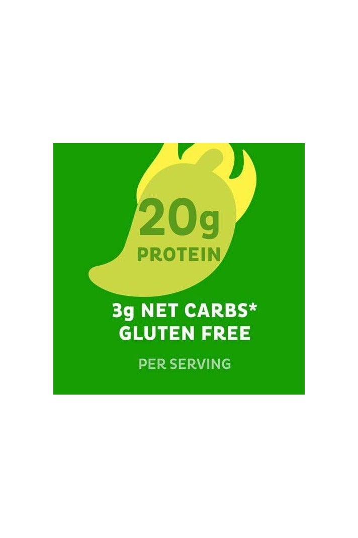 رقائق بروتين كويست تورتيلا ستايل بنكهة الفلفل الحار والليمون (عبوة من 8 قطع) - Image 5