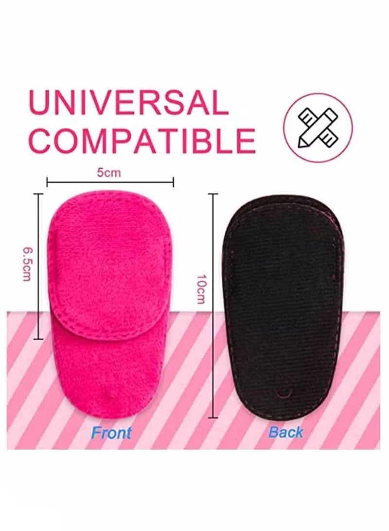 Unewshi 12 Pcs Eye Patches for Kids Girls Boys Right & Left Eye Patch for Glasses Lazy Eye Patch for Children Treating Lazy Eye Amblyopia Strabismus and After Surgery Full Coverage (Pink) - Image 5