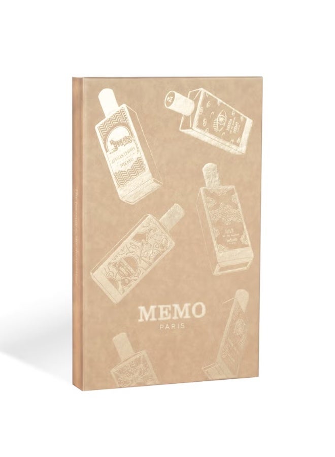 Memo Paris Discovery kit 7 x 1.5ml: Madurai, Inle, Abu Dhabi, Marfa, Ithaque, Irish Leather, African Leather - Image 2